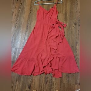 Lulu's Red High Low Dress